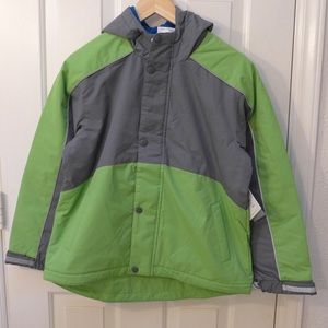 Hanna Anderson Colorblock Fleece Lined Parka 150